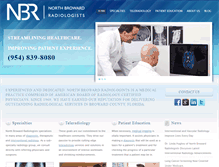 Tablet Screenshot of nbradiologists.com